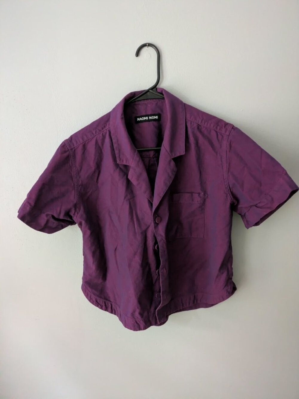 Naomi Nomi The Studio Shirt in Potion Purple Size Medium - Picture 2 of 6